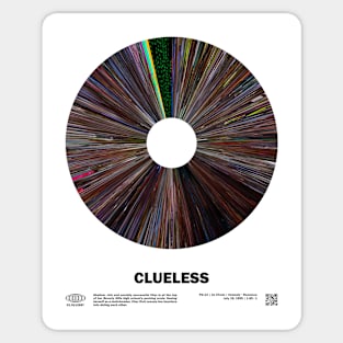 minimal_Clue.less Warp Barcode Movie Sticker